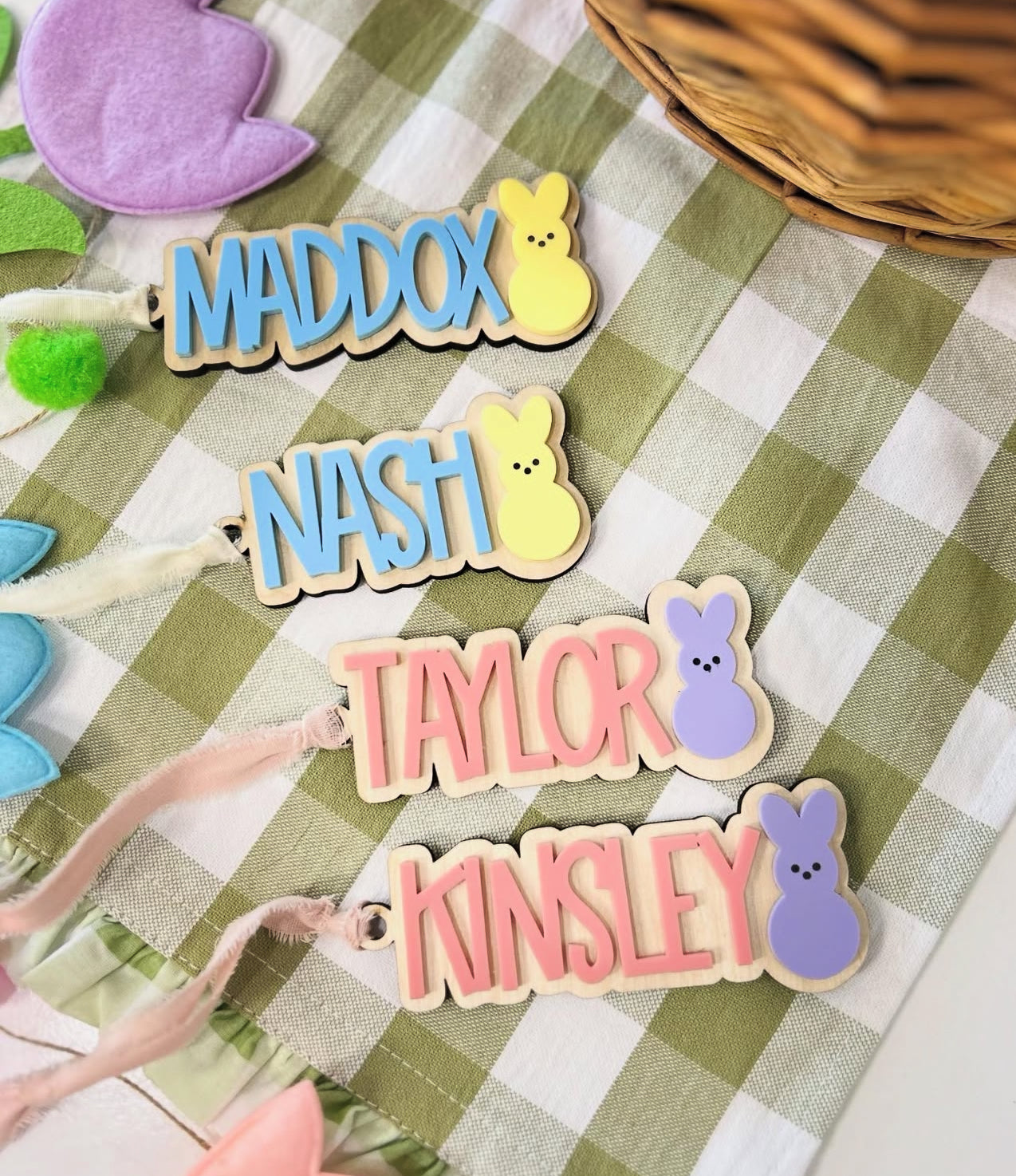 Easter Peep Name Tag