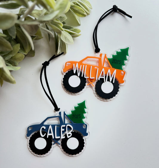 Monster Truck Ornament